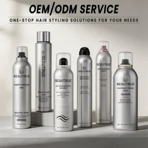 OEM Custom Hair Spray Styling Product for Hair Care Strong Hold Fragrance Factory Price Hairspray Long Lasting Quick Drying