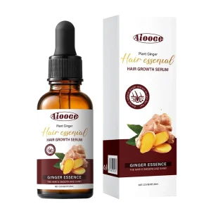 OEM Custom Logo Private Label Hair Care Essential Oil Hair Regrowth Strengthening Treatment Organic Ginger Hair Growth Oil Serum