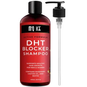OEM Custom Organic Hair Regrowth DHT Blocker Shampoo Castor Rosemary Biotin Shampoo & Conditioner Set
