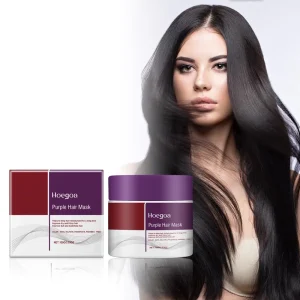 OEM Custom Organic Purple Hair Mask with Color Protection for All Hair Care Cream