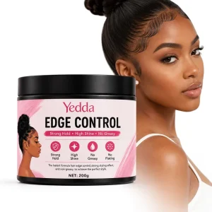 OEM Customized Brand Fashionable Hairstyle Styling Wax Strong Shaping Edges Strong Shaping Gel Smoothing Unruly Hair