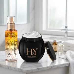 OEM Customized Caviar Hair Mask Hair Essential Oil Spray 2-in-1 Moisturizing Hair Cream Lotion for Dry Hair Unisex Use