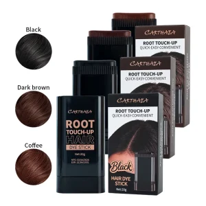 OEM Effortless Natural Glossy Hair Root Touch up Quick Gray Hair Cover Hair Dye Stick
