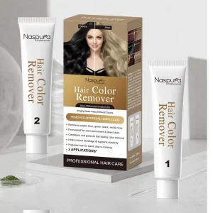 OEM Hair Color Remover Cream Private Label Gentle Stripping Low Ammonia Formula ISO Certified for Permanent Semi Permanent Hair
