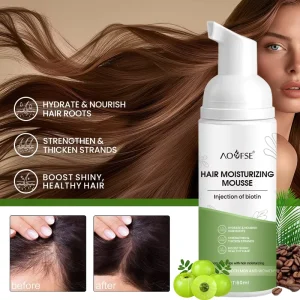 OEM Hair Foam Natural Organic Plant Ingredients Nourish Moisturizing Hair Mousse