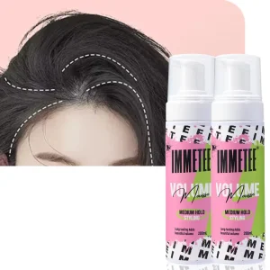 OEM Hair Mousse Long Lasting Styling Foam Hydrating Non Sticky Curl Defining Volumizing Hair Mousse for Curly and Straight Hair