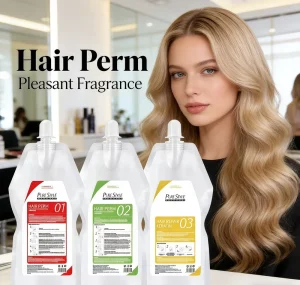 OEM Hair Perm Lotion for Long Lasting Smooth Shiny Hair Styling Keratin Hair Treatment
