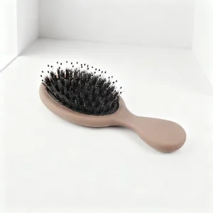 OEM High Quality ABS Laser Air Cushion Comb Massage Mini Baby Hair Straightener Brush Waterproof Travel Size with Bristles
