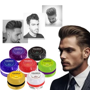 OEM Hot Sell Professional Colorful Water Based and Strong Hold Hair Gel and Edge Control Hair Wax