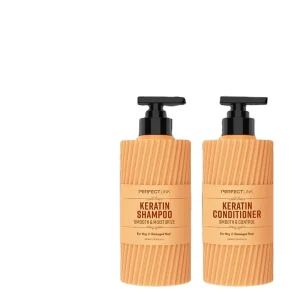 OEM Keratin Extract Shampoo Smoothing & Straightening Hair Keratin Collagen Hair Shampoo and Conditioner Set for Damaged Hair