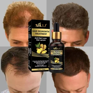 OEM Keratin Fiber Herbal Ginger Hair Growth Serum Tonic for Hair Fall Treatment