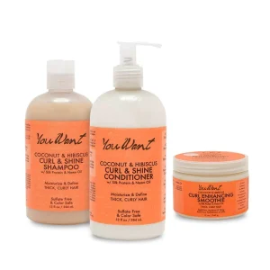 OEM Label Hair Care Products for Hair Afro Black Women Coconut Oil Vitamin Shampoo and Conditioner