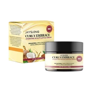 OEM Moisturizing Styling Cream Repair Frizzy Fluffy Curly Hair Styling Moisturizing Hydrating and Glossy