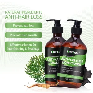 OEM Natural Hair Shampoo and Conditioner for Hair Growth Hair Care Products for Women and Men