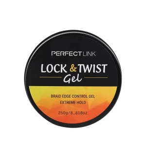 OEM Non Greasy Loc N Thick HAIR Braiding Jam Gel and Edge Control Super Strong Extreme Hold Glitter Shine Jam Braid Gel