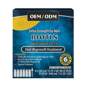 OEM ODM 2% 5% Hair Regrowth Treatment Serum Prevents Hair Loss Hair Growth Oil for Men and Women