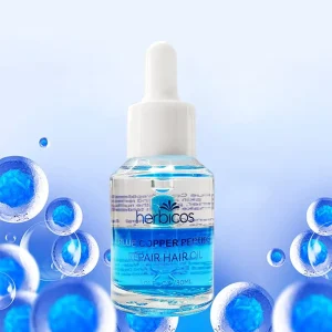 OEM ODM 5% Ahk Cu Peptides Hair Growth Treatment Hair Repair Serum for Hair Growth