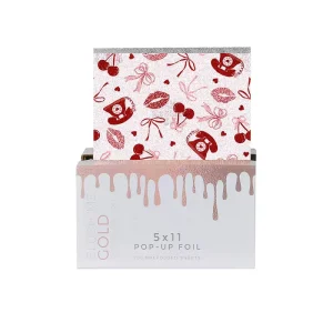 OEM ODM 500 Sheet Pop up Foils Hair Color Aluminum Foil Sheets Hairdressing Foil for Salon