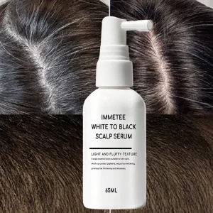 OEM ODM Anti Hair Loss Serum Nourishing Repair Huile De Croissance Des Cheveux Reduces Grey Hair Anti Grey Hair Serum