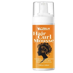 OEM ODM Cross Border Elastic Styling Hair Cream Strong Hold Non Hardening Curling Mousse