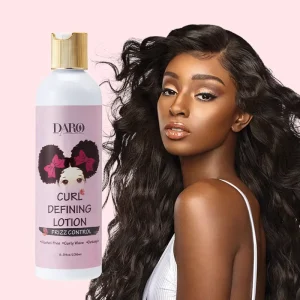 OEM ODM Hair Care Styling Products Curly Wave Black Hair Treatment Styling Lotion Smoothing Curling Defining Cream