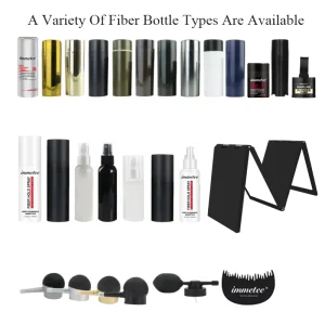 OEM ODM Hair Fiber Black Dark Brown Instantly Thickening Hair Styling Products Keratin Hair Building Fiber Powder