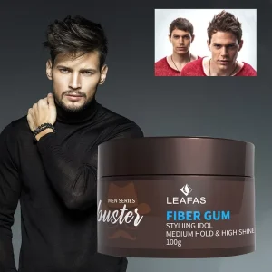 OEM ODM Low MOQ Hair Cream Men Styling Gel for 100% No Flaking Shiny Texture Edge Control Hair Wave Pomade Hair Wax Stick
