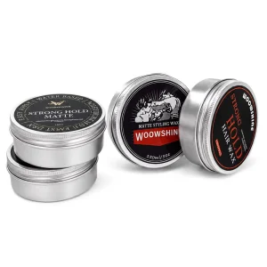 OEM ODM Private Label Hair Styling Wax Strong Hold Matte Finish Water Based Hair Gel Custom Logo Label 150g