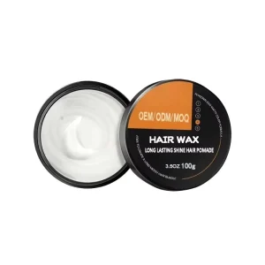 OEM ODM Private Label Salon Used Hair Styling Wax Strong Holding Barber Herbal Hair Pomade Wax Hair Styling Set Products MOQ