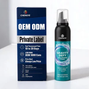 OEM ODM Private Label Volumizing Thickening Texturizing Plumping Hair Styling Mousse for Thin Hair
