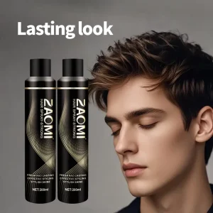 OEM ODM Professional Hair Styling Gel for Barbers Strong Hold Moisturizing Hair Spray Men’s Hair Styling Spray