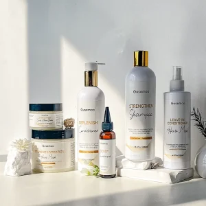 OEM ODM Sulfate-free Natural Healthy Hair Growth Starter Kit Shampoo and Conditioner for Hair Scalp Treatment Hydration Care Set