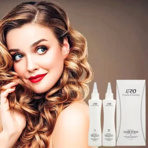 OEM ODM manufacturer 120ml *2 Professional Salon Use Cold Wave Hair Perm Lotion For Damage Hair
