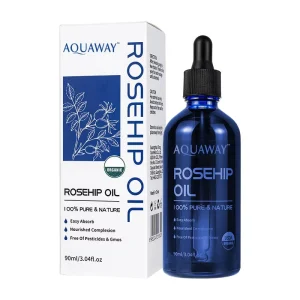 OEM Organic Rosehip Seed Oil Hair Skin Face Moisturizing Hydrating Nourishing Pore Shrinking Whitening Carrier Oil Unrefined