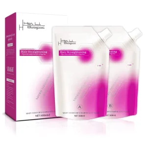OEM Perm Lotion Long Lasting Styling Keratin Perm Lotion Natural Hair Styling Cream to Repair Frizz Hair