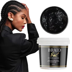 OEM Private Label Edge Control Strong Hold 24 Hour Natural Hair Styling Gel Suitable for Braiding and Styling