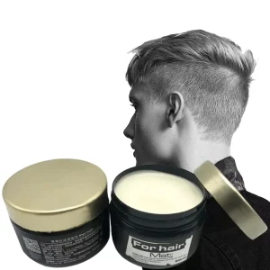 OEM Private Label Hair Matte Clay Crew Pomade Wax Hair Gel Paste Clay Hair Styling Gel Matte Finished Pomade for Men