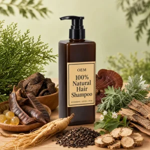 OEM Private Label Herbal Plant Extract Shampoo Sulfate Free Scalp Care Thickening Hair Care for Daily Salon and Home Use