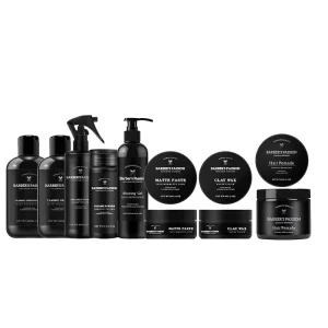 OEM Private Label Men’s Hair Styling Products Cera Para Cabello Hair Powder Clay Pomade Wax Styling Set for Men