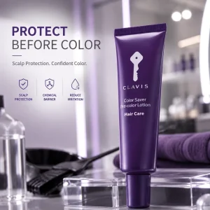 OEM Private Label Pre Color Scalp Protection Lotion Chemical Barrier Anti Irritation for Color Treated Hair Lotion