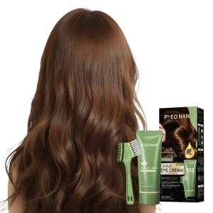 OEM Private Label Premium Grade Permanent Hair Dye Cream Argan Oil Ammonia Free Aromatic Fast Coloring Covers Gray Hair 100g