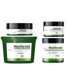 OEM Professional Salon Use Fast Dry Braiding Wax Twists Braids Wave Edge Control Extra Hold Cornrow Loc 56oz Braid Gel MOQ