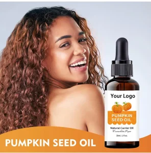 OEM Pumpkin Seed Oil 30ML Moisturizing and Repairing Hair Roots Soft and Strong Hair Moisturizing and Caring Essential Oil