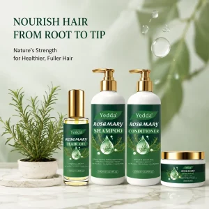 OEM Rosemary Hair Growth Shampoo Private Label Anti Hair Loss Nourish & Moisturize Lotion Hair Care Set Manufacturer