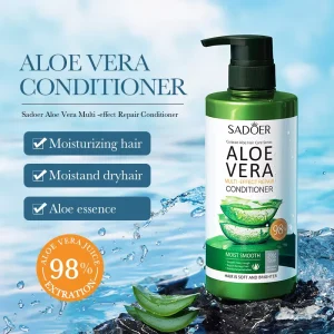 OEM SADOER Aloe Vera Nourishing Repairing Moisturizing Conditioner Improve Frizz Conditioner for All Hair Types