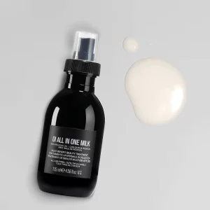 OI All in One Milk Hair Leave In Conditioner Spray Powerful Hair Detangler Hydrating Leave In Treatment Smoothness Frizzy Hair