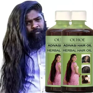 OUHOE 100ml Herbal Anti Hair Loss Hair Care Essential Oil Promotes Hair Growth Creates Dense Hair and Ensures Soft Hair Care