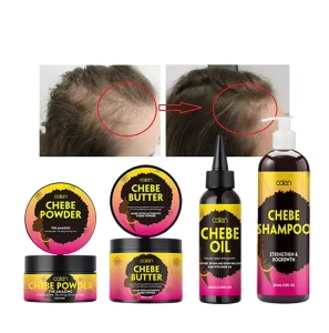 Oalen Natural and Pure Chebe Oil Chebe Butter Nourishing Strengthen Hair Growth Chebe Shampoo Kit