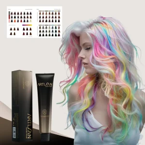 Oem Color Premium Stable Color Quality Hair Dye Cream Professional Salon Permanent Hair Dye Color
