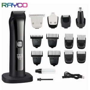 Oem Cordless Rechargeable Set Professional Barber Electrical Hair Clipper Kit Buy Online Hair Trimmers for Men Beard